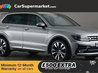 Silver Used 2019 VW Tiguan R-line SUV | £21,197 (Fair price)