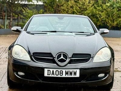 Black Used 2008 Mercedes SLK200 Cabriolet | £3,990 (Good price)