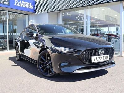 Begagnad Mazda 3 Inclusive 186 HK (136 kW) 2023 Svart Halvkombi