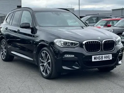 Used BMW X3 M Sport 261 HP (191 kW) 2019 Black SUV