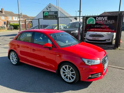 Used Audi A1 S-Line 2017 Red Hatchback