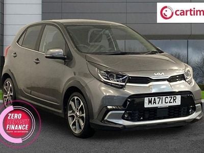 Grey Used 2021 Kia Picanto X-Line Hatchback | £9,899 (A bit pricey)