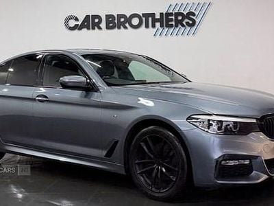 Used BMW 520 M Sport 2018 Blue Sedan