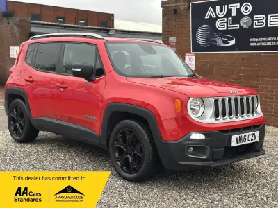 Begagnad Jeep Renegade Limited 120 HK (88 kW) 2016 Röd SUV