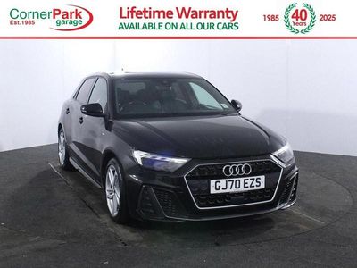 Used Audi A1 Sportback S-Line 116 HP (85 kW) 2020 Black Hatchback