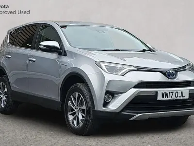Used Toyota RAV4 Hybrid Business Edition 197 HP (144 kW) 2017 Silver blade SUV