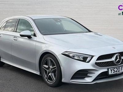 Used Mercedes A180 AMG line 136 HP (100 kW) 2020 Silver