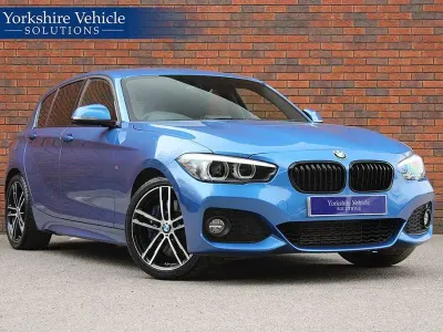 Used BMW 118 Efficient Dynamics 150 HP (110 kW) 2018 Blue Hatchback