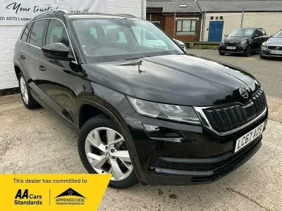 Used Skoda Kodiaq 150 HP (110 kW) 2017 Black SUV