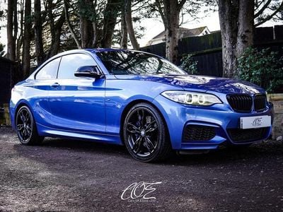 Used BMW M235 326 HP (239 kW) 2014 Blue Coupe