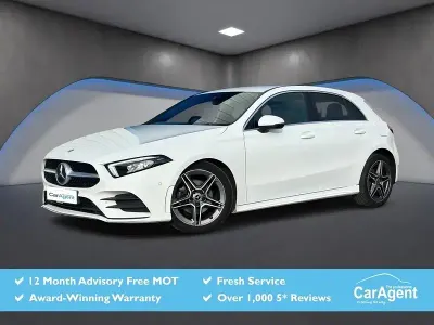 Begagnad Mercedes A180 Executive 116 HK (85 kW) 2018 Vit Halvkombi