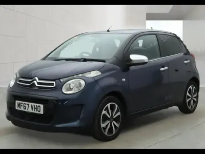 Used Citroën C1 Flair 82 HP (60 kW) 2017 Blue Hatchback