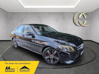Used Mercedes C220 Premium Plus 2019 Black Sedan