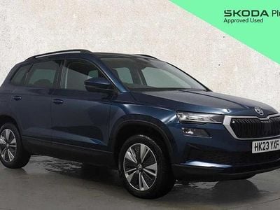 Used Skoda Karoq SE Drive 150 HP (110 kW) 2023 Blue SUV