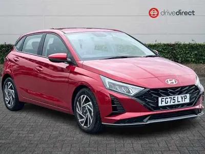 New Hyundai i20 Advanced 100 HP (73 kW) 2025 Red Hatchback