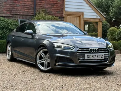 Used Audi A5 Sportback S-Line 190 HP (139 kW) 2018 Grey Hatchback
