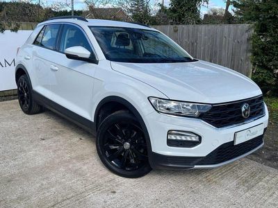 Used VW T-Roc SE 150 HP (110 kW) 2019 White SUV