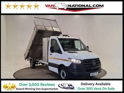 Used Mercedes Sprinter Progressive 150 HP (110 kW) 2021 White Van