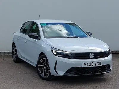 New Vauxhall Corsa Design Edition 100 HP (73 kW) 2025 White Hatchback