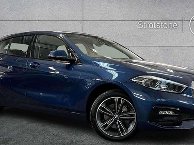Used BMW 118 Sport Line 134 HP (98 kW) 2023 Blue Hatchback
