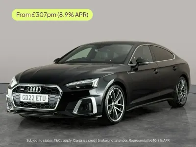 Used Audi A5 S-Line 2022 Black Coupe