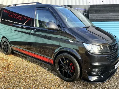 Used VW T6.1 Highline 150 HP (110 kW) 2021 Black Van