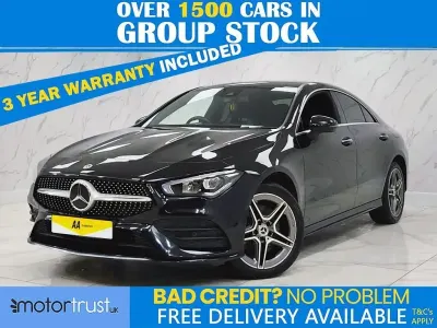 Used Mercedes CLA250e AMG Line Premium 2022 Black Sedan