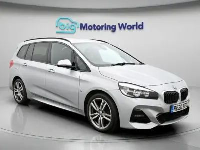 Begagnad BMW 218 Gran Tourer M Sport 2020 Silver Minibuss