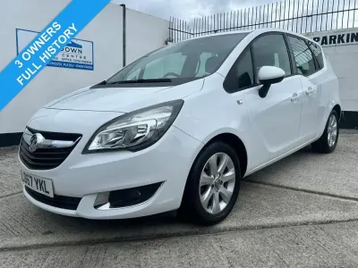 Used Vauxhall Meriva 100 HP (73 kW) 2017 White MPV