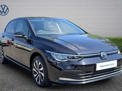 Used VW Golf VIII Active 150 HP (110 kW) 2022 Black Hatchback