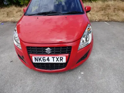 Used Suzuki Splash 2014 Red Hatchback