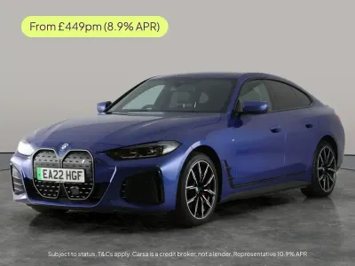 Used BMW i4 M Sport 250 kW (340 HP) 2022 Blue Sedan