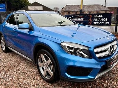 Used Mercedes GLA200 AMG line 136 HP (100 kW) 2016 Blue SUV