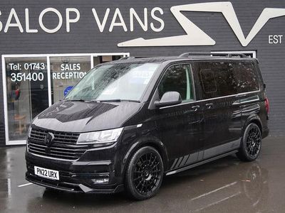 Used VW T6.1 Highline 150 HP (110 kW) 2022 Black Van