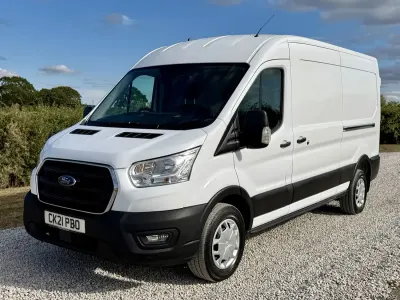 Used Ford Transit Trend 130 HP (95 kW) 2021 White Van