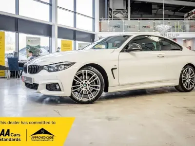 Usado BMW 430 M Sport 252 CV (185 kW) 2018 Blanco Coupe