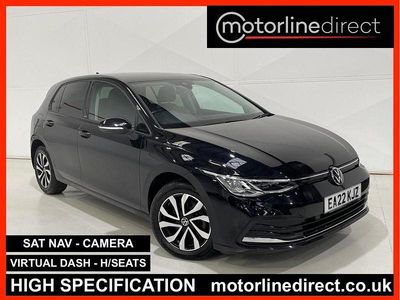 Black Used 2022 VW Golf VIII Active Hatchback | £16,489 (Fair price)