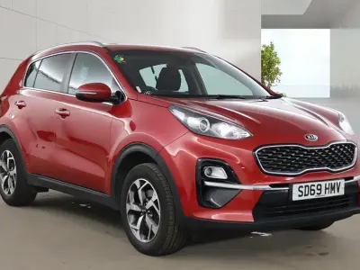 Used Kia Sportage 177 HP (130 kW) 2019 Red SUV