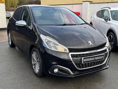 Black Used 2017 Peugeot 208 Allure Hatchback | £6,499 (Fair price)