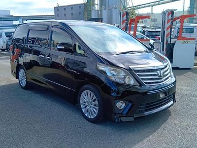 Begagnad Toyota Alphard 2012 Svart Minibuss