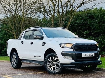 White Used 2017 Ford Ranger Wildtrack Pickup | £16,990 (Fair price)
