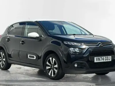 Used Citroën C3 PureTech 83 HP (61 kW) 2024 Black Hatchback