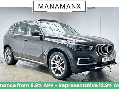 Black Used 2021 BMW X5 xLine SUV | £38,490 (Fair price)