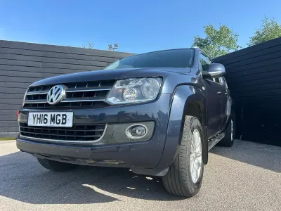 Used VW Amarok Highline 180 HP (132 kW) 2016 Blue Pickup