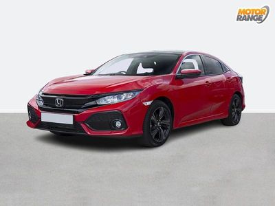 Używany Honda Civic EX 126 KM (92 kW) 2018 Srebrny Hatchback