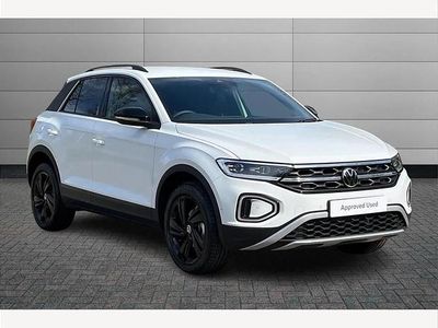 Pure white Used 2025 VW T-Roc Style SUV | £21,990 (Fair price)