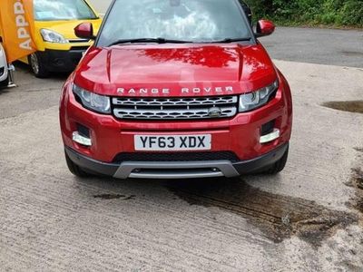 Used Land Rover Range Rover evoque Pure 190 HP (139 kW) 2014 Red SUV