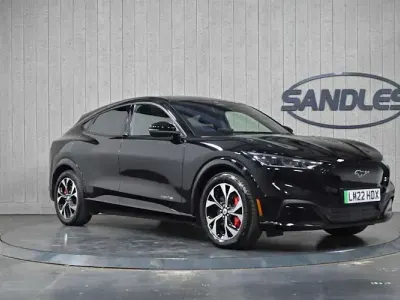 Used Ford Mustang Mach-E Standard Range 197 kW (269 HP) 2022 Black SUV
