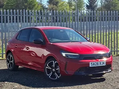 Novo Vauxhall Corsa Ultimate 100 HP (73 kW) 2026 Vermelho Citadino