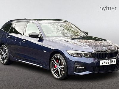 Blue Used 2022 BMW 330e M Sport Estate | £32,000 (Expensive)
